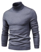 Harvey - Eleganter Rollkragenpullover in Grau
