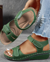 Célima | Ergonomische Sandalen mit Komfortsohle in Grün