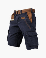 Danny | 6-Taschen Cargo Shorts in Marineblau