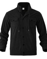 Tomy - Jacke aus Courdroy für Männer in Schwarz