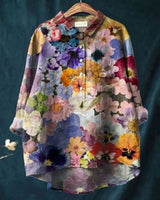 Amber | Bluse mit Blumenmuster in Floral 3