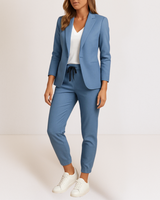 Ulrika - Leichter Jumpsuit in Blau