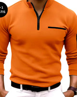 ALEXANDER – Der Premium-Herrenpullover 2025 in Orange