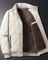 Rowann Fleece-Steppjacke – Komfort und warmjacke in Weiß