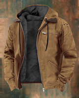 Jakob – Eleganter Herbstjacke in Braun