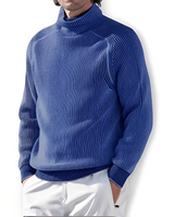 Jarrett - Pullover mit Kragen in Blau