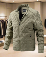 Pierre - Vielseitige Steppjacke für jede Gelegenheit in Khaki