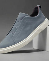Saschaa - Sneaker Aus Wildleder in Blau