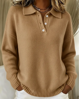 Hayden Nova™ | Weicher Strick-Polo in Beige