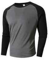 Langärmliges Thermoshirt – John in Grau