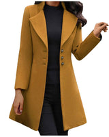 Elisia – Elegante & Warme Damenjacke in Gelb