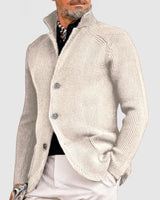 Marc | Elegante Strickjacke in Beige