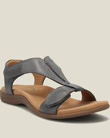 Amalia | Bequeme orthopädische Sandalen für Damen in Grau
