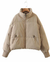 Leichte Damen Pufferjacke - Sofia in Khaki