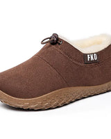 Kamira – Bequeme Schuhe Aus Kunstfell in Braun