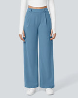 Valena | Bequeme, figurschmeichelnde Hose in Blau