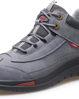 Herren Schnüren Winterschuhe in Grau