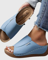 Sherby – Klassische Bequeme Wandersandalen in Himmelblau