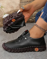 Hilga – Turnschuh Mit Schnürung Und Flexibler Sohle in Schwarz