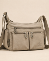 Zieola – Stilvolle Umhänge Tasche in Beige
