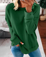 Annalee – Bequemer Pullover in Grün