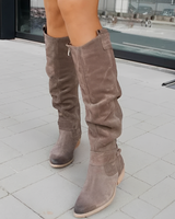 Jossy - Trendige Damenstiefel in Khaki