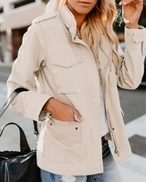 Thilde - Damenjacken - für einen entspannten Alltagslook in Beige