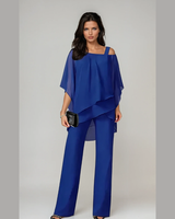 Arilia - Zweiteiliges Soft-Touch-Set in Blau