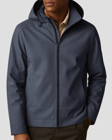 Kyran | Zip-Hoodie-Jacke in Marineblau