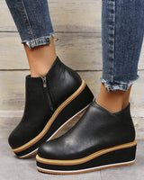 LAVINIA – Luxuriöse Lederstiefel für Damen in Schwarz