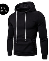 Herren Premium Herbstpullover  - DAVE in Schwarz