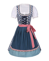 Damen Dirndl Oktoberfest Kleid 2025 - Friederike in Blau