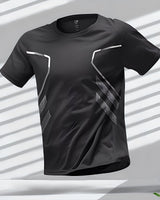Dane - Bequemes T-Shirt in Schwarz
