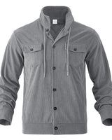 Tomy - Jacke aus Courdroy für Männer in Grau