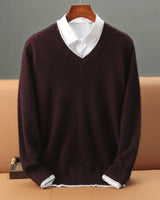 Harvey - Ultraweicher Pullover für Wärme und Stil. in Baun