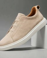 Saschaa - Sneaker Aus Wildleder in Beige