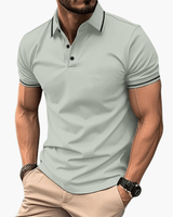 Kian - Modernes Poloshirt in Grun