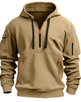 Stilvoller Hoodie 1+1 Gratis in Khaki