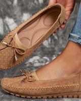 Heather - Orthopädische Leder Schuhe in Braun