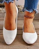 Fiora | Schuhe mit spitzer Zehe, die alle zusammenpassen in Weiß