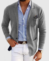 Olivier - Komfortabler Blazer in Hellgrau