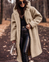 Jes | Stilvoller, warmer Wintermantel in Beige