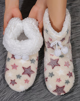 Deryan - Bequeme Winter Schuhe Mit Gemütlicher Passform in Beiges Herz