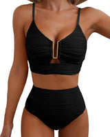 LIVIA | Der Bikini, der dich endlich loslässt in Schwarz