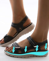 Kara | Orthopädisch Verstellbar Sandalen in Blau