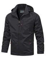 Aldiyar - Elegante Leichte Jacke in Schwarz