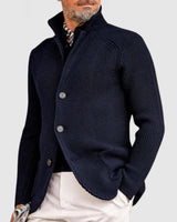 Marc | Elegante Strickjacke in Marineblau