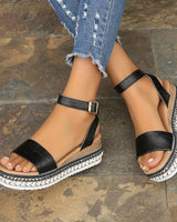 Vadeni-Orthopädische Sandalen für Frauen in Schwarz