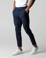 Premium Stretch-Chino in Marineblau