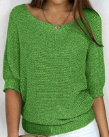 Kelora - Leichter Pullover mit weichem Griff in Grün